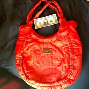 Marc by Marc Jacobs standard supply work wear nylon orange tote